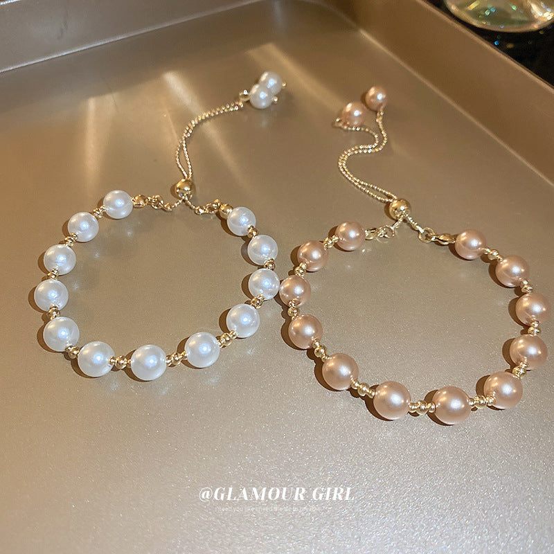 Wholesale Pearl Beaded Pull-out Bracelet